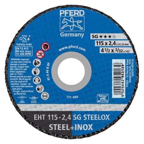 Cutting Disc Pferd Eht Steelox Sg Various Sizes Alberton Hardware