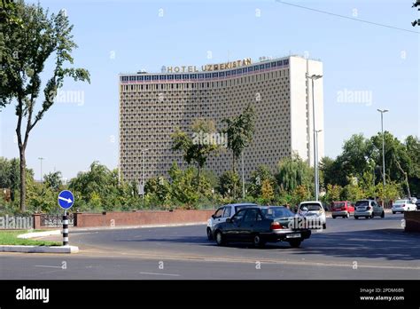 Hotel Uzbekistan in Tashkent, Uzbekistan Stock Photo - Alamy