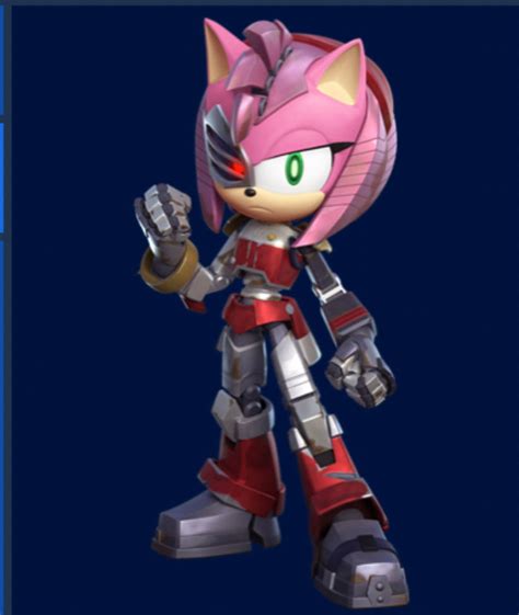 Rusty Rose Official Render - Amy Rose Sonic Prime by 13ComicFan on ...