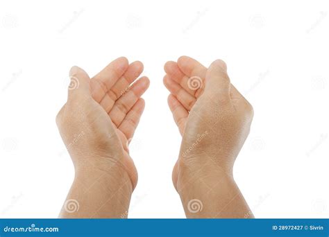 Hands Joined Together Stock Image Image Of Finger Isolated 28972427