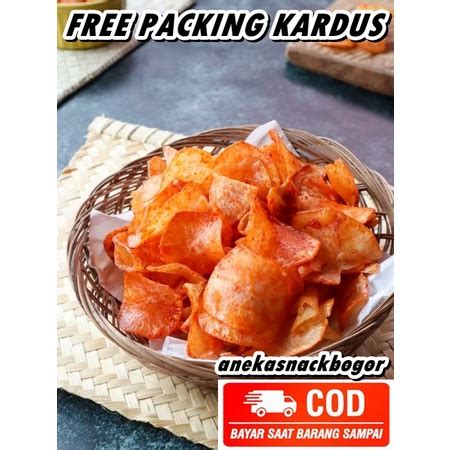 Jual Keripik Singkong Balado Sanjay Pedas Manis Gram Shopee Indonesia