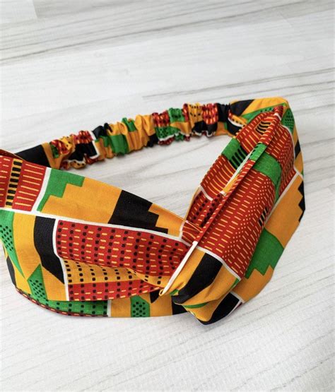 African Print Headband Ankara Headband Twist Headband Woman Size Etsy