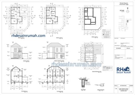 Jasa Gambar IMB Rumah Semarang - RHDesainRumah