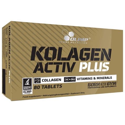 Kolagen Activ Plus Kolagen 80 Tabletek Olimp 13870823500 Allegro Pl