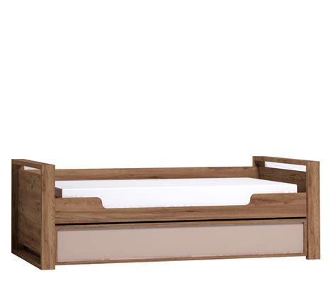 Nature 80 Кровать 90 С Основанием ЛДСП Дуб Табачный Craft, Мокко
