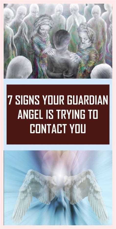 7 Signs Your Guardian Angel in 2023 | Your guardian angel, Health tips ...