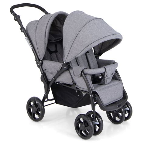 Costway Double Stroller Foldable Baby Twin Lightweight Travel Stroller