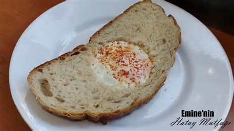 KOLAY YUMURTALI EKMEK TARİFİ EGG BREAD RECİPE YouTube