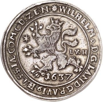 2 Thalers William VI Weidenbaumtaler Hesse Cassel Numista