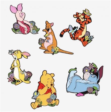 Winnie The Pooh Flower Blind Box Disney Pins At Hot Topic Disney Pins Blog