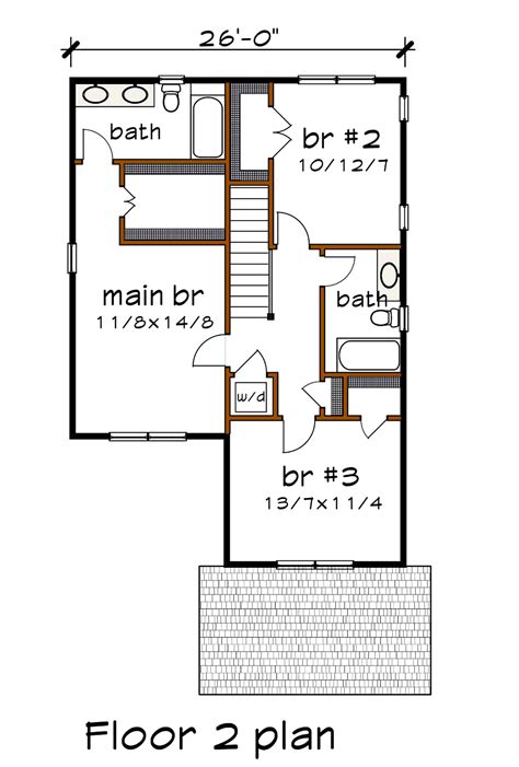 Bungalow Style House Plans & Craftsman Floor Plans