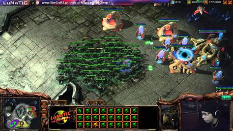 LuNaTiC Teh Macro Zerg Gold Playing StarCraft 2 Season 5 Ladder