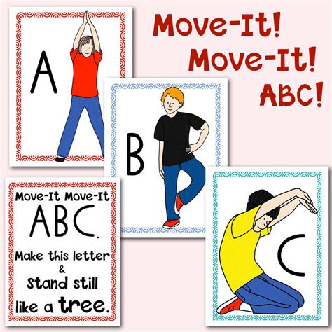 Yoga Alphabet Movement Cards - Multisensory Learning - Your Therapy Source