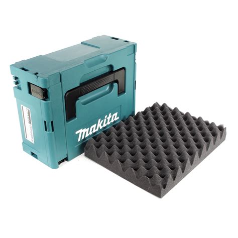 Makita MAKPAC 2 Systemkoffer - mit Universaleinlage für Makita 18 V ...