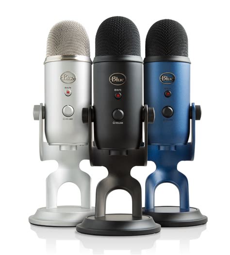 Blue Yeti Silver | Blue Microphones - Официальный магазин в России