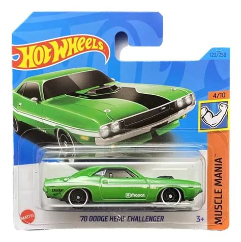 Hot Wheels Dodge Hemi Challenger 1970 Coleccionable Original MercadoLibre