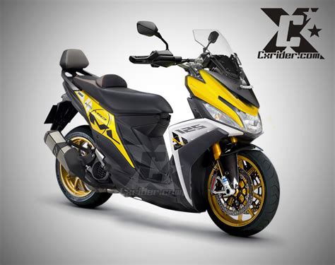 Konsep Modifikasi Yamaha Mio M3 Street Touring