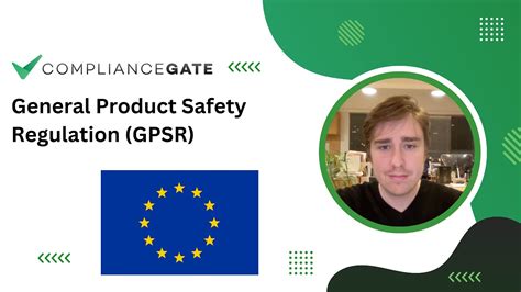 Eu General Product Safety Regulation Gpsr An Overview Youtube