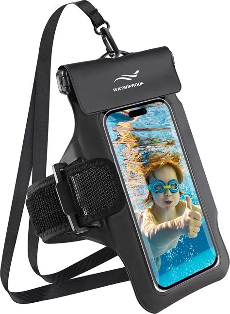 Amazon.com: Waterproof Phone Pouch, Floating Waterproof Phone Case for ...