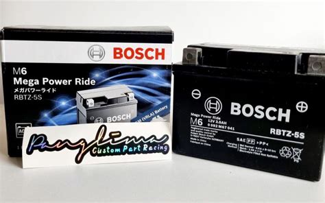 Aki Bosch Accu Aki Motor Rbtz 5s Lazada Indonesia