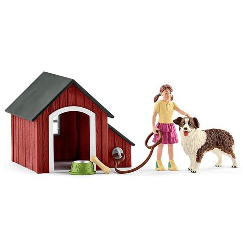 Home › Schleich Farm World › Schleich Dog Kennel Set