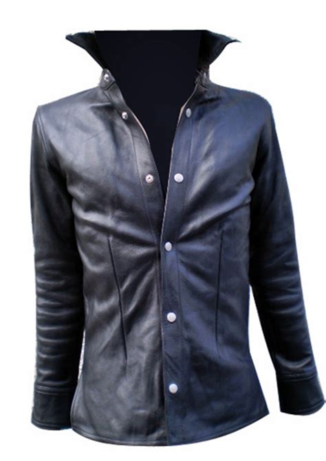 Lambskin Leather Shirt Custom Made Style Ls060 For Sale