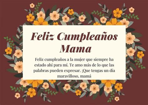 Frases De Feliz Cumpleaños Mamá Con Imágenes 15 Formas Sinceras Y