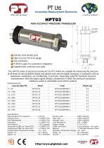 Transductor De Presi N Relativa Hpt Series Pt Limited De Galga