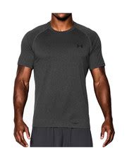 Men S Ua Tech Short Sleeve T Shirt By Under Armour Colour Carbon Heather