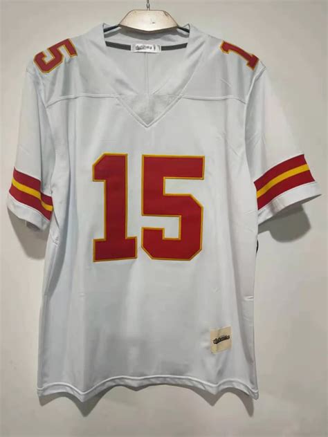 Patrick Mahomes YOUTH Kansas City Chiefs Jersey white – Classic Authentics