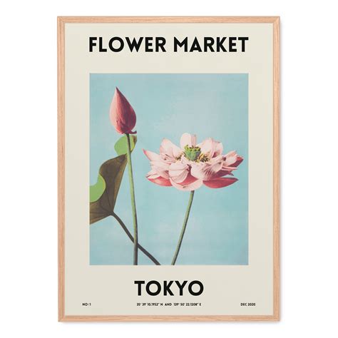 Flower Market Tokyo 2 poster | Postera.art