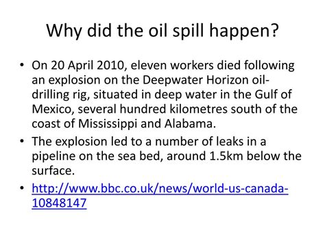 Ppt Gulf Of Mexico Oil Spill Powerpoint Presentation Free Download