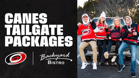 Backyard Bistro Tailgate Packages | Carolina Hurricanes