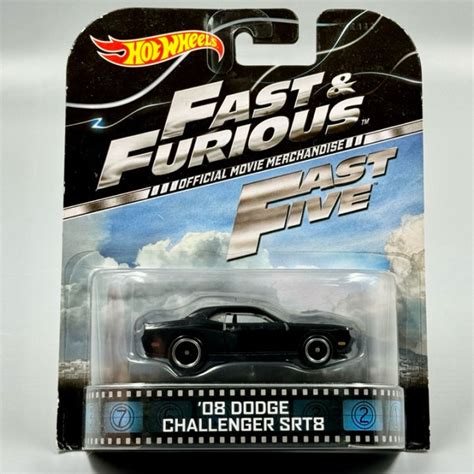 Hotwheels Premium ‘08 Dodge Challenger Srt8 Fast And Furious สเกล 164 Th