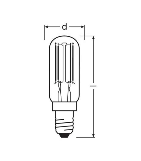 Osram Led Star Special T26 40 4w 827 E14 Fridge