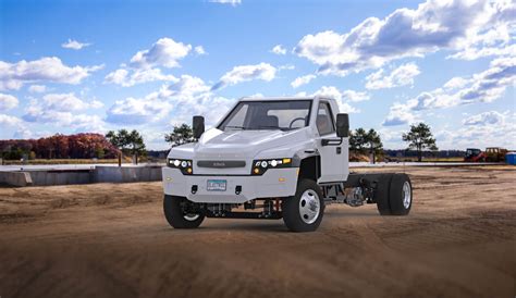 Zeus Electric Chassis - Class-5 Electric Work Truck