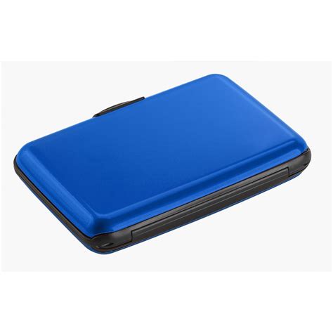 Lewis N. Clark - RFID-Blocking Aluminum Wallet, Blue - Walmart.com ...