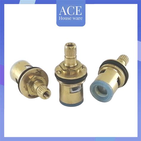 Bath And Kitchen Faucet Replacement Valve Cartridge Brass Faucet Valve Core Ceramic Disc Faucet