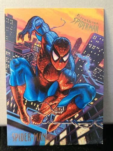 Fleer Ultra Spider Man You Pick Base Set Gold Foil Signature