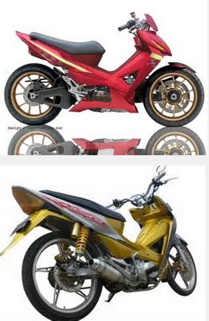 Modif Motor Bebek Honda Ceper Ayago Keren Unik Banget