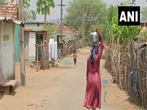 Villagers Dig Pits In Maharashtra S Chandrapur District To Get Water