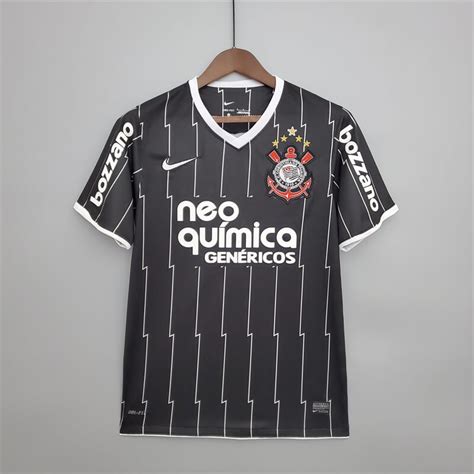 Corinthians 2011 Away Retro Jersey Zorrojersey Professional Custom