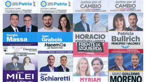 Paso Todas Las Boletas De Los Precandidatos Presidenciales Perfil