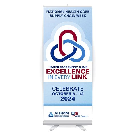 Health Care Supply Chain Week Retractable Banner Sc Health Care