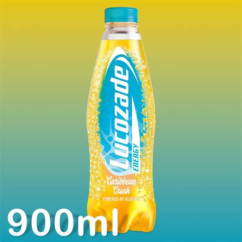 Lucozade Energy Caribbean Crush Tropical Drink Powered By Glucose