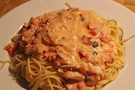 Spaghetti In Thunfisch Tomaten So E Von Rienchen Chefkoch