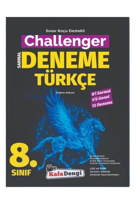 Kafa Dengi Yayınları 8 Sınıf Lgs Kafadengi Türkçe Challenger Deneme