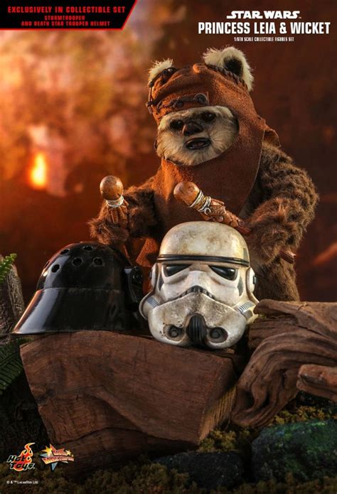 Hot Toys Princess Leia And Wicket Set Official Pics Info Serpentor S Lair