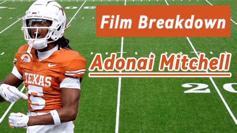 First And Inches Adonai Mitchell Film Breakdown Colts Wr Nfl