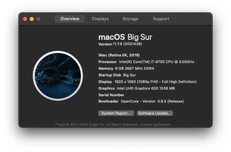 [Pre release] macOS Big Sur 11.7.9 - General Discussion - MacOS86